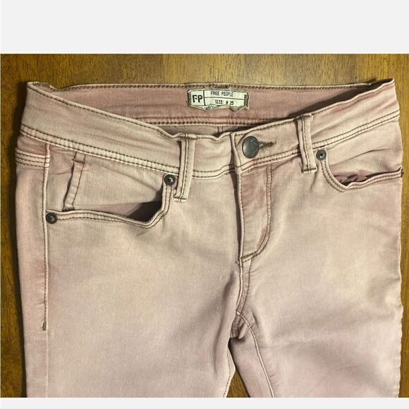 Free People Pants EUC Washed pink - Picture 3 of 4
